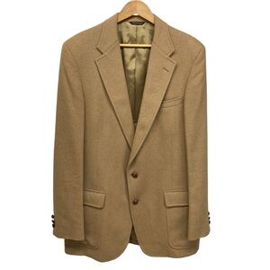 Vintage Palm Beach Camel Hair Blazer 44 Extra Long